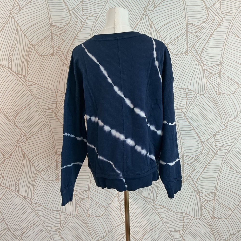 Navy Tie-Dye Sweatshirt - Picture 3 of 4